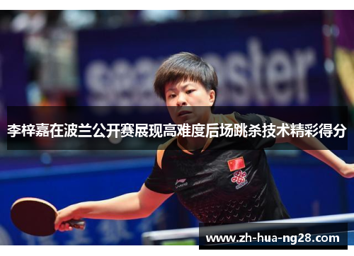 李梓嘉在波兰公开赛展现高难度后场跳杀技术精彩得分 李梓嘉在波兰公开赛展现高难度后场跳杀技术精彩得分